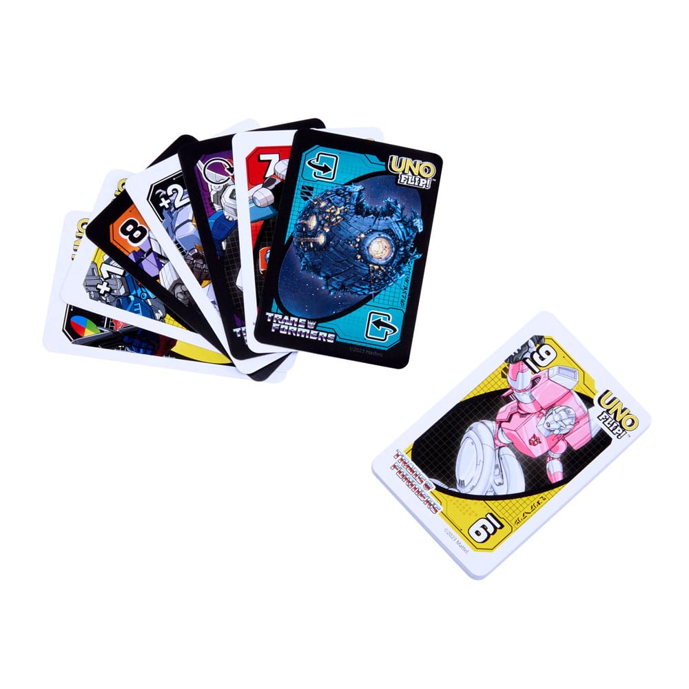 Transformers Juego de cartas UNO Flip!