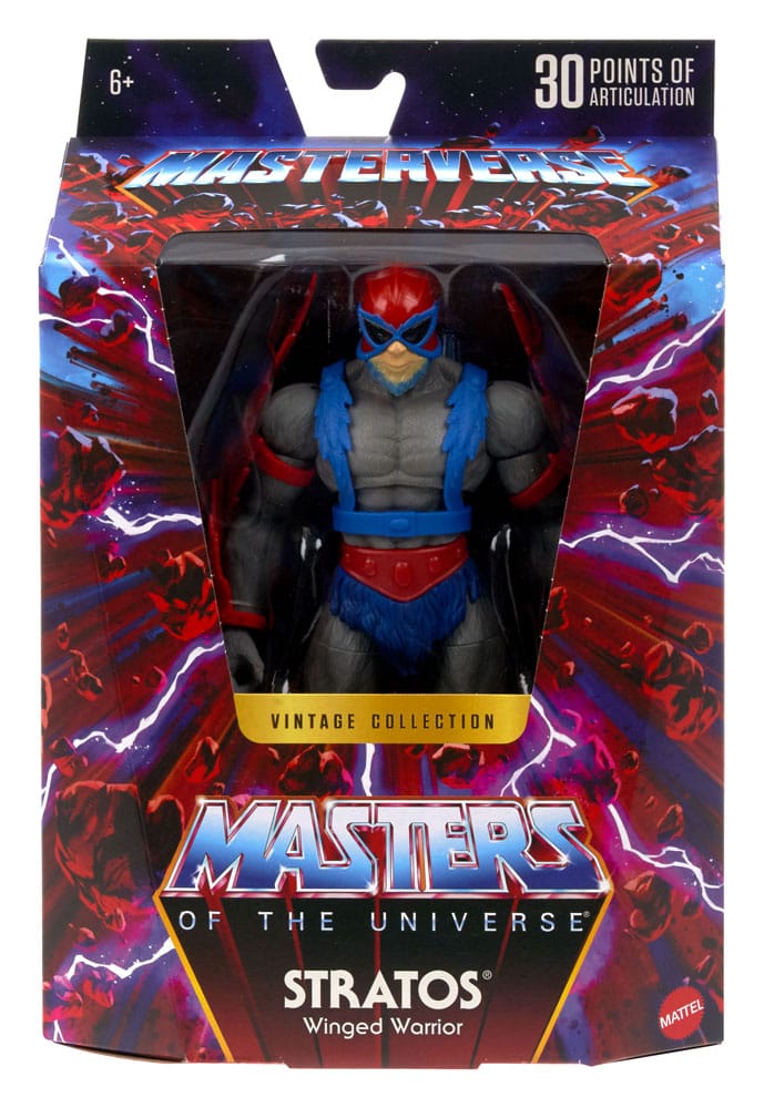 Masters of the Universe Masterverse Vintage Collection Figura Stratos 18 cm