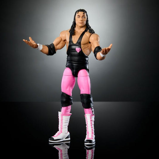 WWE WrestleMania Elite Collection Figura Bret "Hit Man" Hart 15 cm