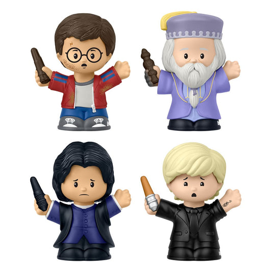 Harry Potter y el misterio del príncipe Pack de 4 Minifiguras Fisher-Price Little People Collector 7 cm
