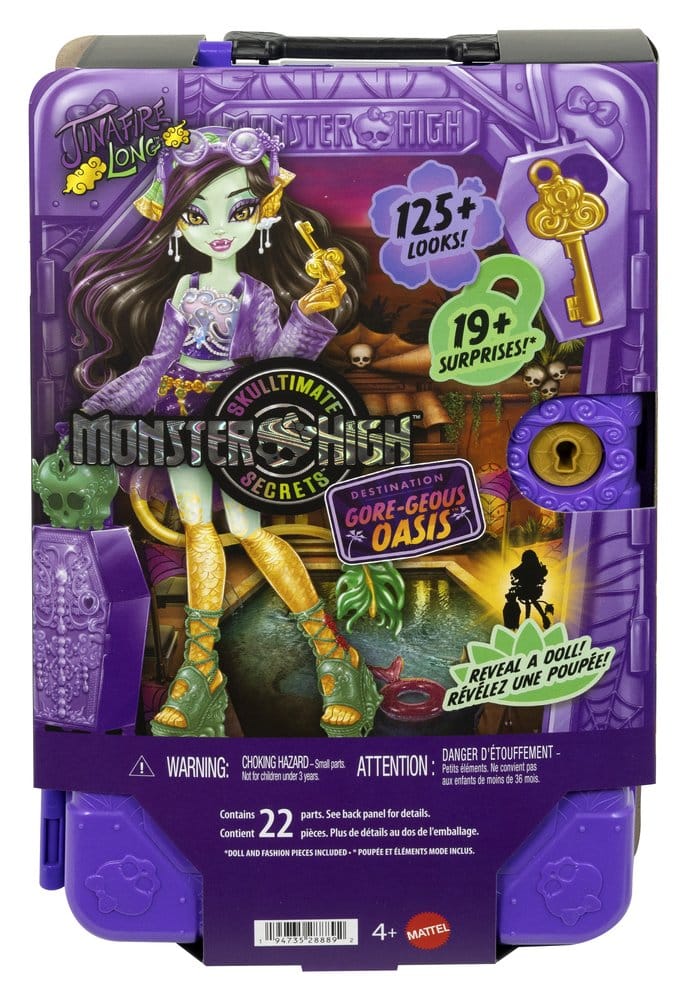 Monster High Skulltimate Secrets Muñeca Destination: Gore-geous Oasis - Jinafire Long