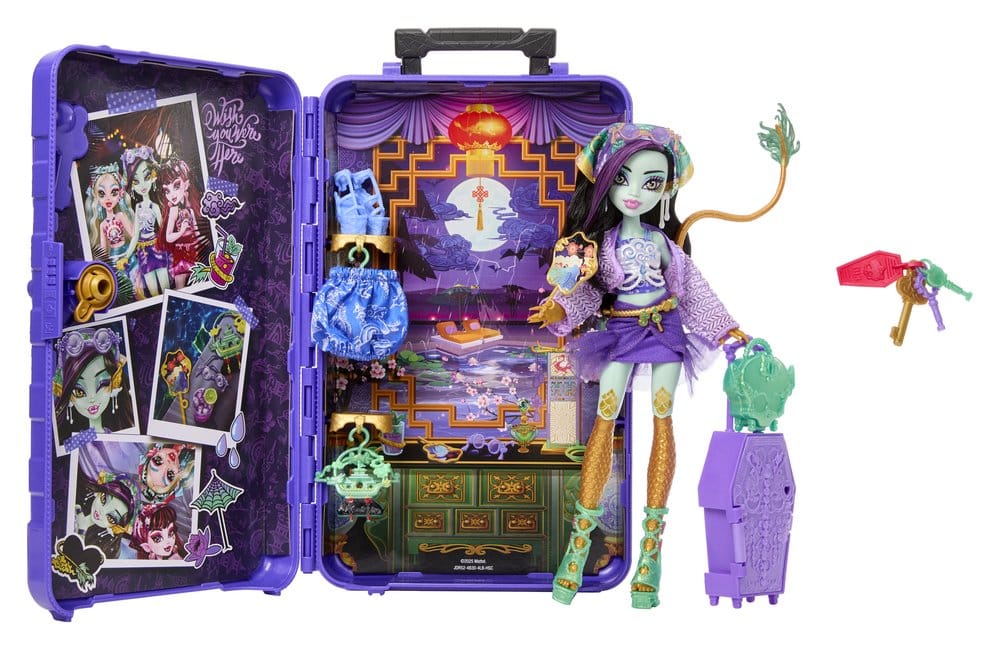 Monster High Skulltimate Secrets Muñeca Destination: Gore-geous Oasis - Jinafire Long