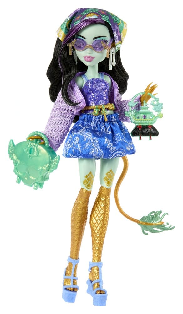 Monster High Skulltimate Secrets Muñeca Destination: Gore-geous Oasis - Jinafire Long