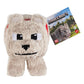 Una película de Minecraft Peluche Dennis el Lobo 20 cm