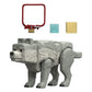 Una película de Minecraft Figura Dennis el Lobo 10 cm