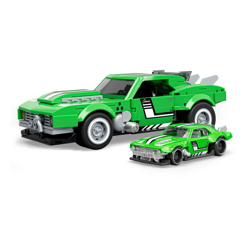 Mattel Brick Shop Kit de Construcción Hot Wheels Speed Series 1/32 Custom '68 Camaro