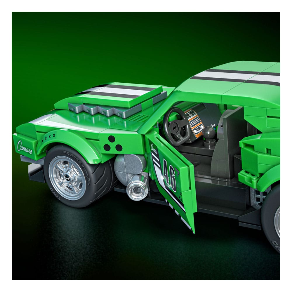 Mattel Brick Shop Kit de Construcción Hot Wheels Speed Series 1/32 Custom '68 Camaro