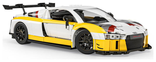 Hot Wheels Elite Mattel Brick Shop Kit de Construcción 1/16 '15 Audi R8 LMS