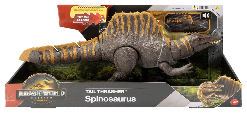 Jurassic World: el renacer Figura Tail Thrasher Spinosaurus 55 cm