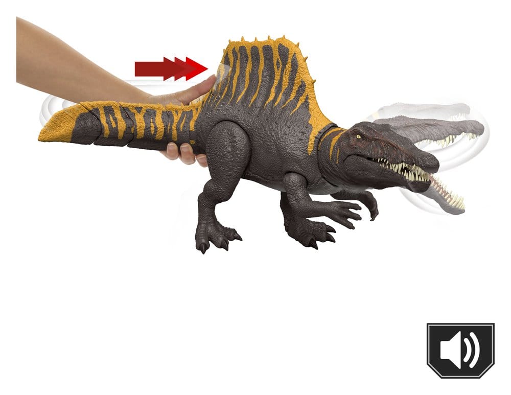 Jurassic World: el renacer Figura Tail Thrasher Spinosaurus 55 cm