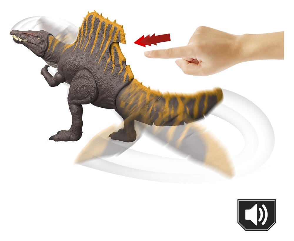 Jurassic World: el renacer Figura Tail Thrasher Spinosaurus 55 cm