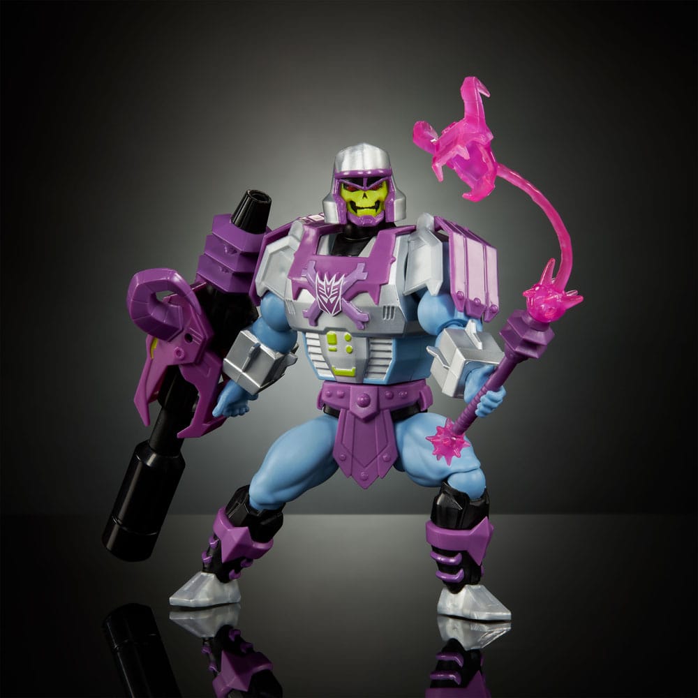 Masters of the Universe x Transformers Figura Megatron Armor Skeletor heo European Exclusive 14 cm