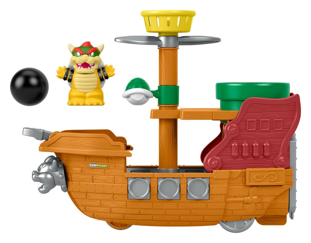 My Mario Little People Set de Juego Dirigible de Bowser