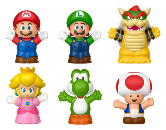 My Mario Little People Collector Pack de 6 Minifiguras 7 cm