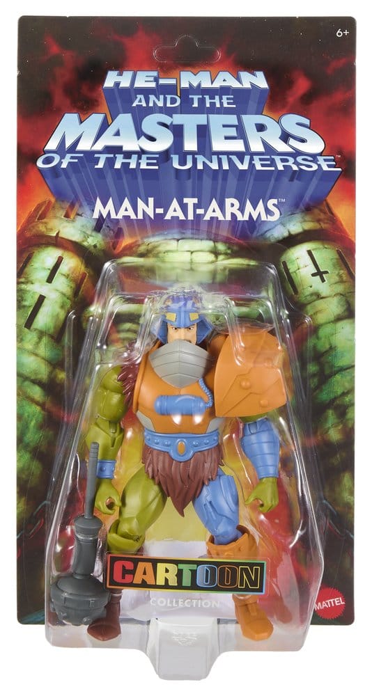 Masters of the Universe Origins Figura Cartoon Collection: Man-At-Arms 14 cm