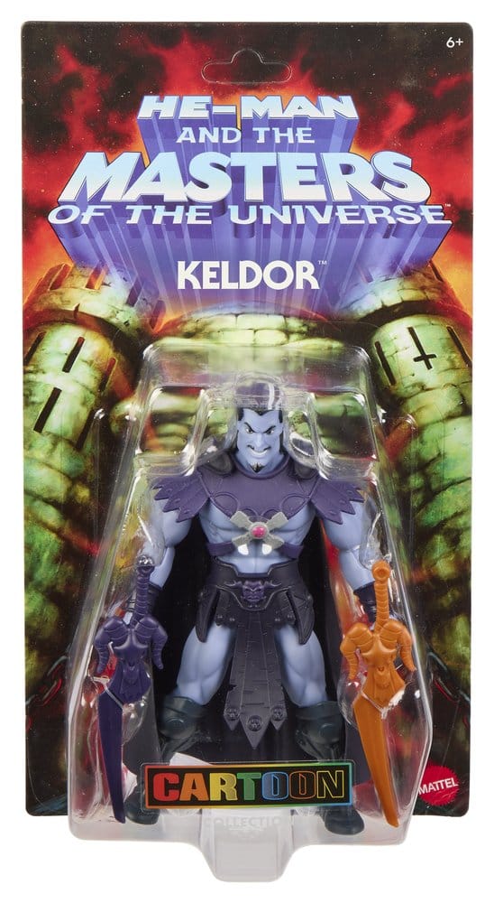 Masters of the Universe Origins Figura Cartoon Collection: Keldor 14 cm