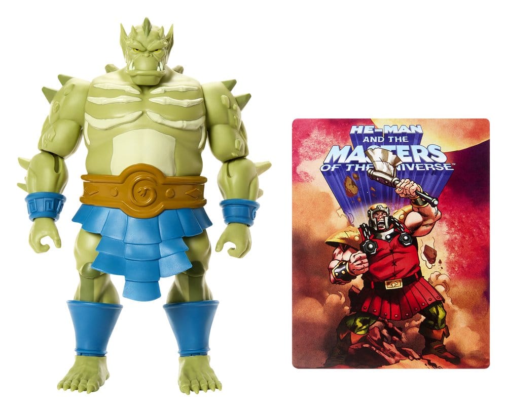 Masters of the Universe Origins Deluxe Figura Cartoon Collection: Whiplash 14 cm