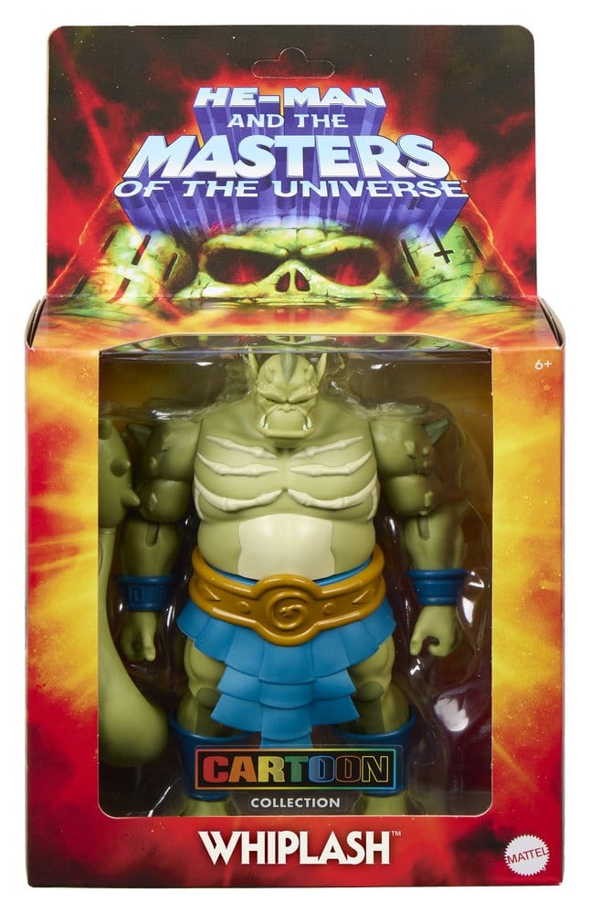 Masters of the Universe Origins Deluxe Figura Cartoon Collection: Whiplash 14 cm