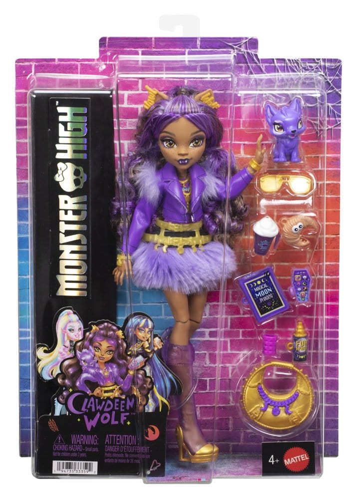 Monster High Muñeca Clawdeen Wolf