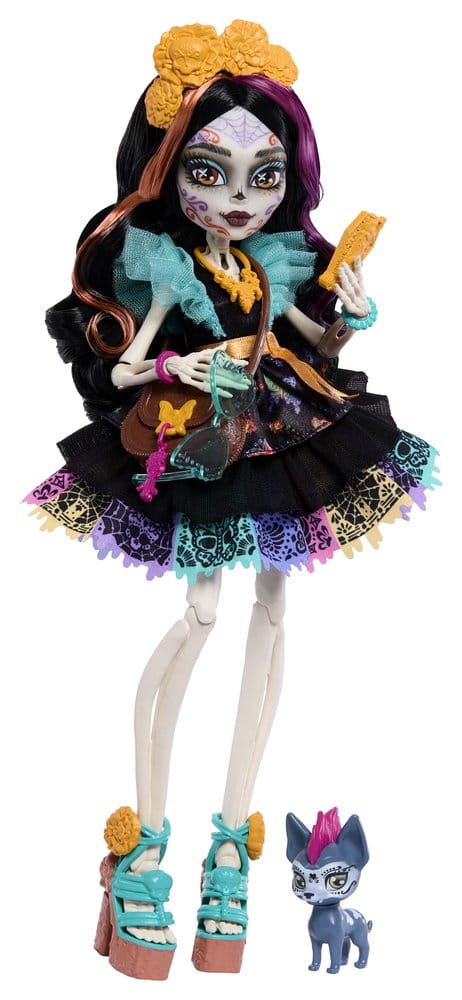 Monster High Muñeca Skelita Calaveras