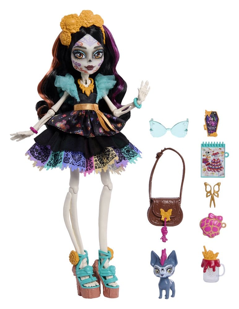 Monster High Muñeca Skelita Calaveras