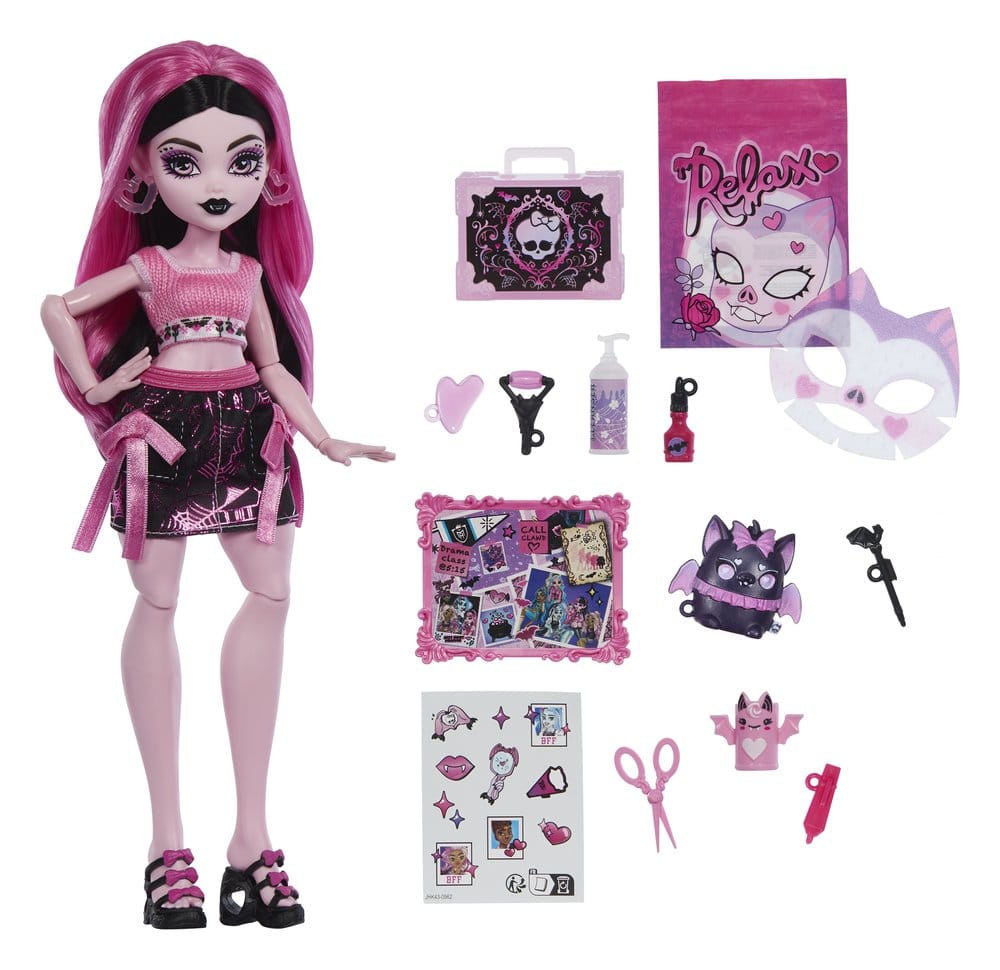 Monster High Self-Scare Secrets Muñeca Draculaura