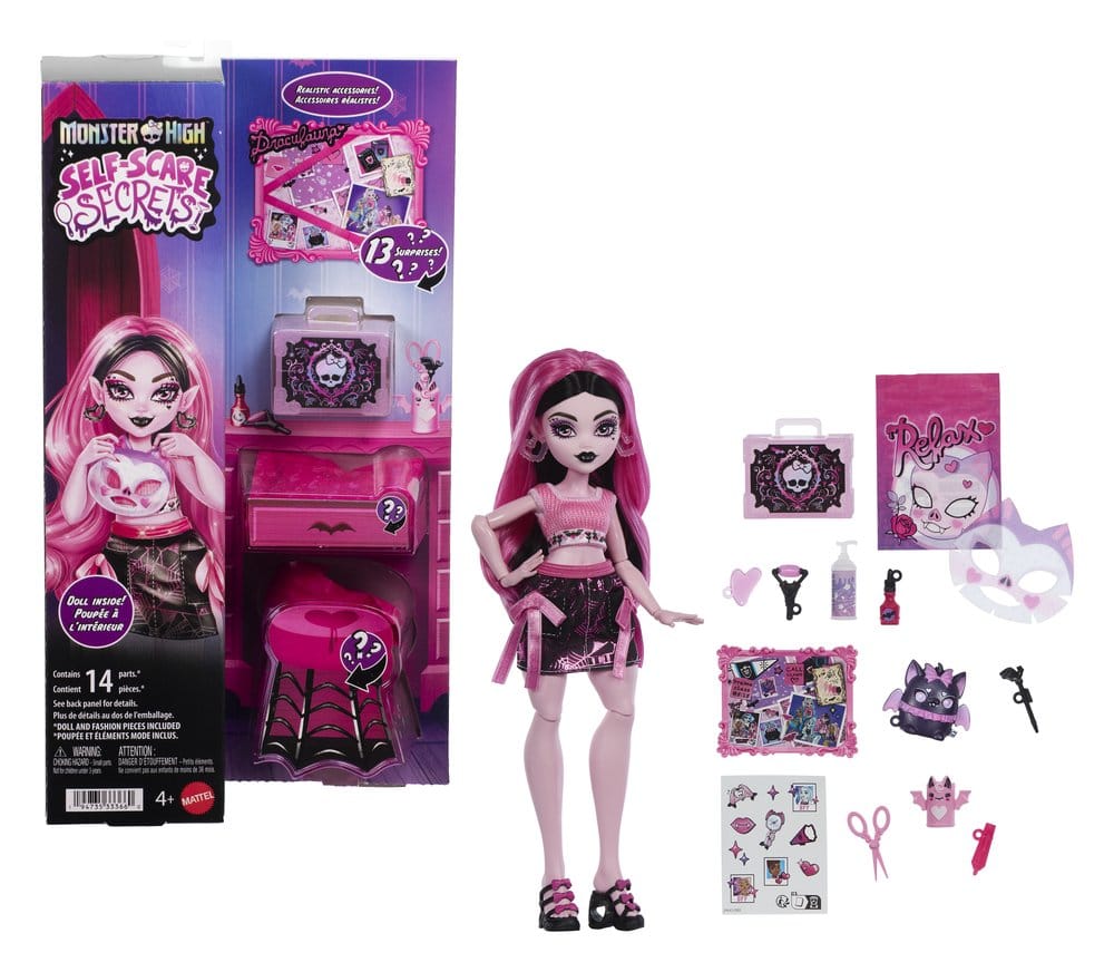 Monster High Self-Scare Secrets Muñeca Draculaura
