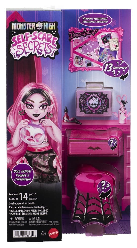 Monster High Self-Scare Secrets Muñeca Draculaura