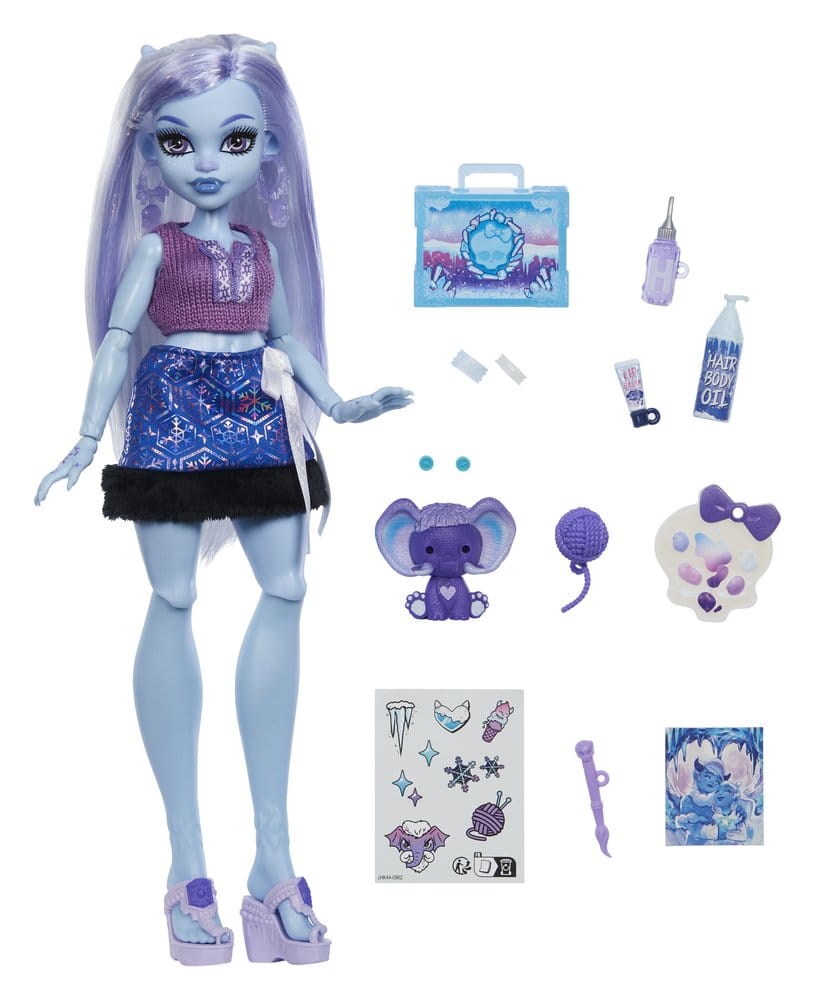 Monster High Self-Scare Secrets Muñeca Abbey Bominable