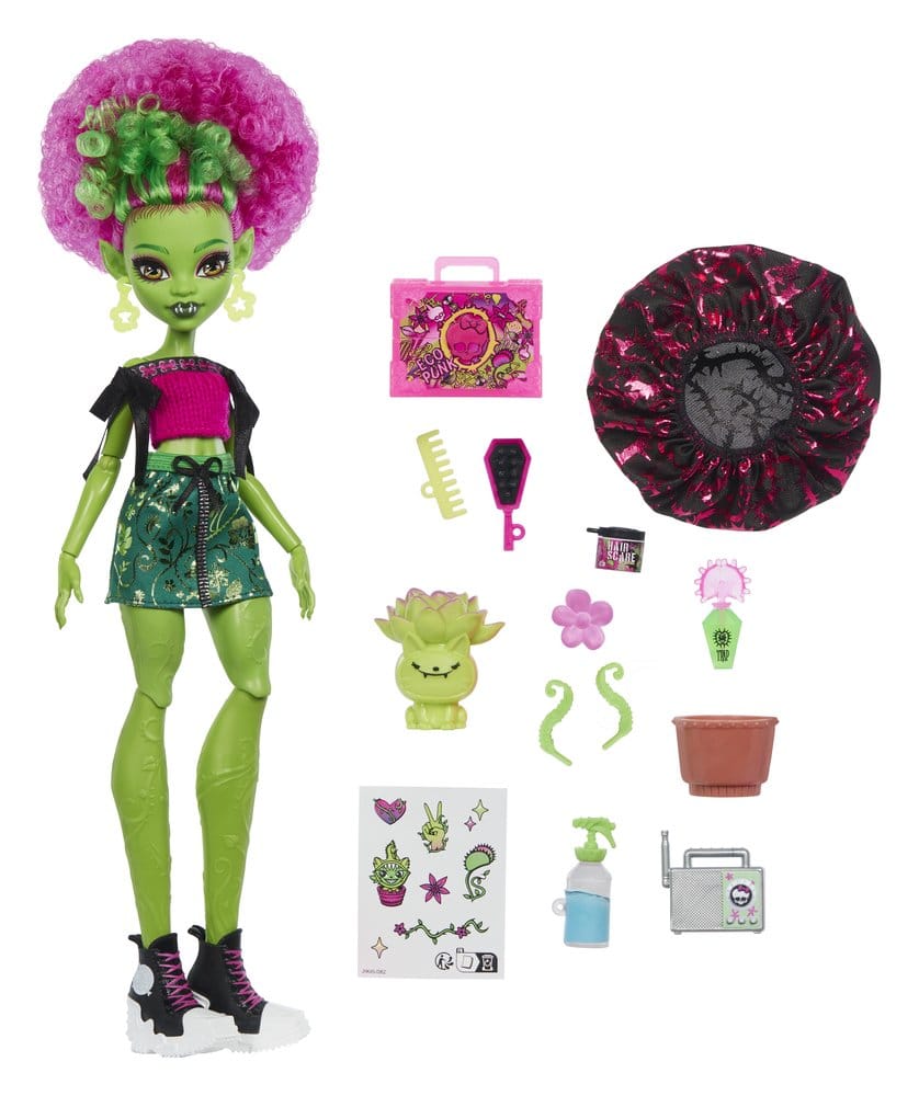 Monster High Self-Scare Secrets Muñeca Venus McFlytrap
