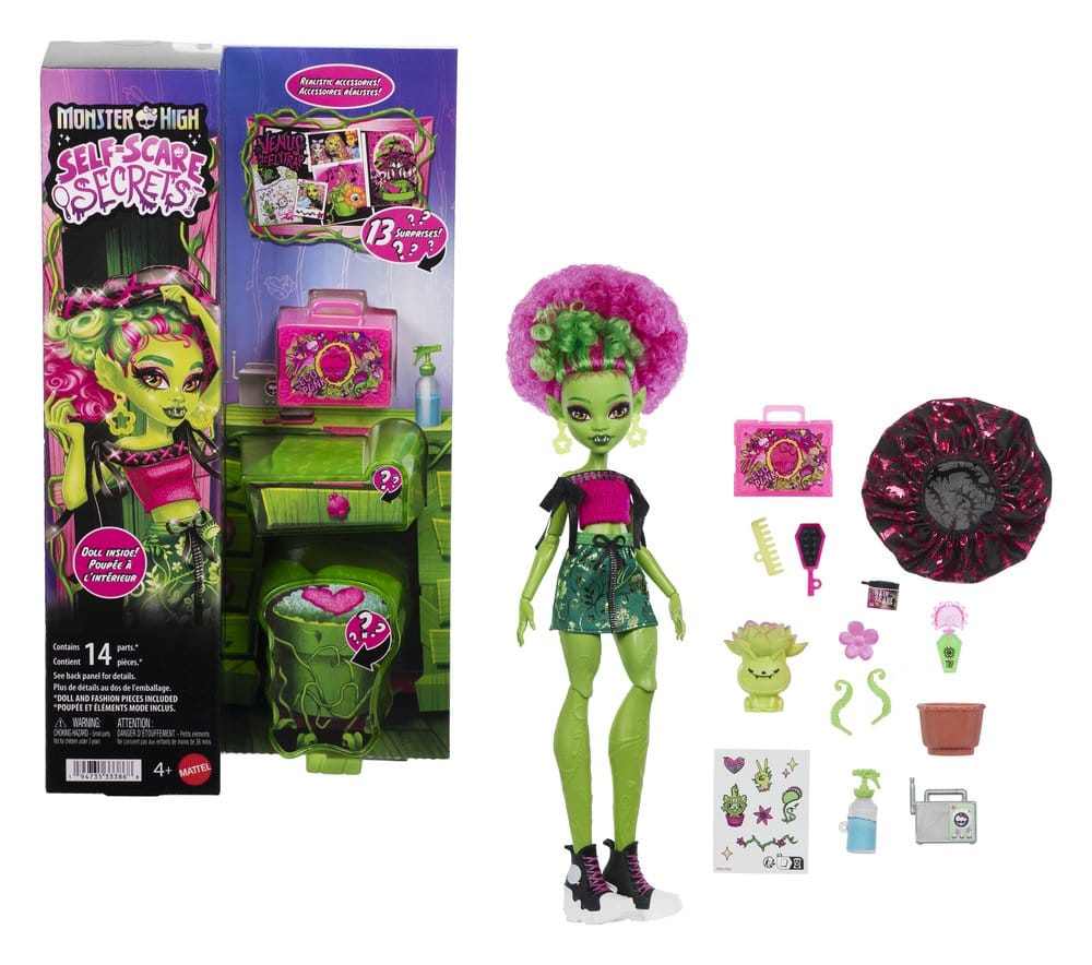 Monster High Self-Scare Secrets Muñeca Venus McFlytrap