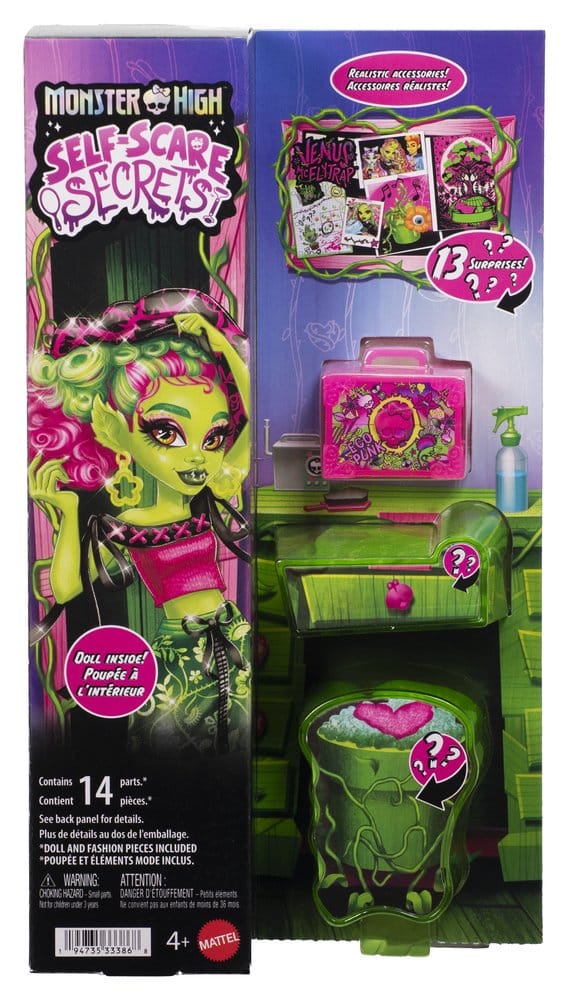 Monster High Self-Scare Secrets Muñeca Venus McFlytrap