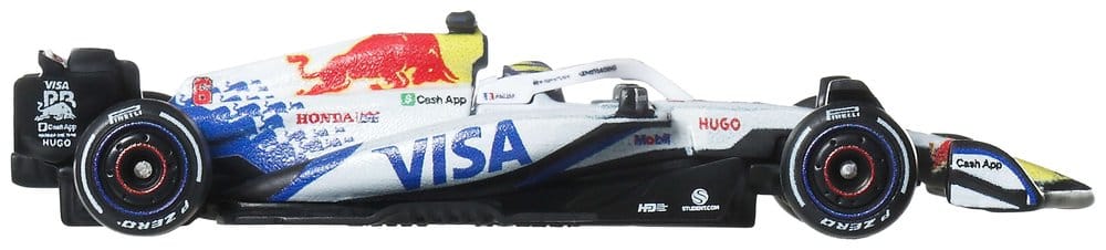 Fórmula 1 Hot Wheels Premium Vehículo Die-Cast 1/64 Visa Cash App Racing Bulls F1 Team