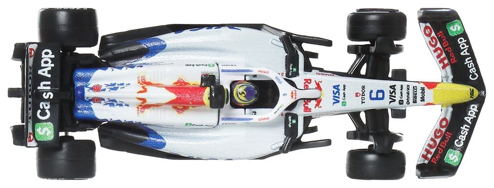 Fórmula 1 Hot Wheels Premium Vehículo Die-Cast 1/64 Visa Cash App Racing Bulls F1 Team