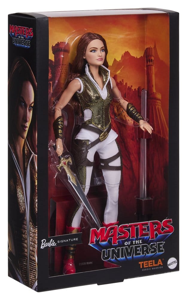 Masters of the Universe Movie 2026 Barbie Signature Muñeca Teela 30 cm