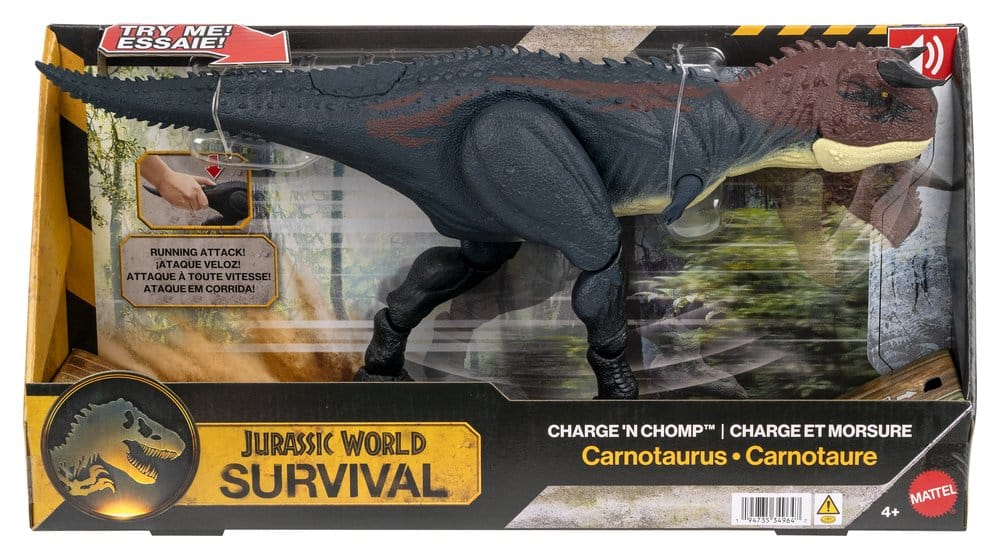 Jurassic World: Survival Figura Charge 'N Chomp Carnotaurus