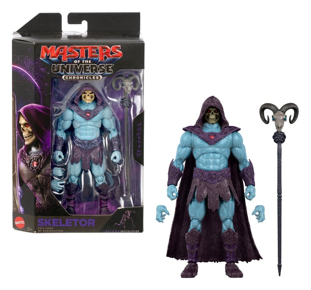 Masters of the Universe 2026 Movie Chronicles Figura Skeletor 18 cm