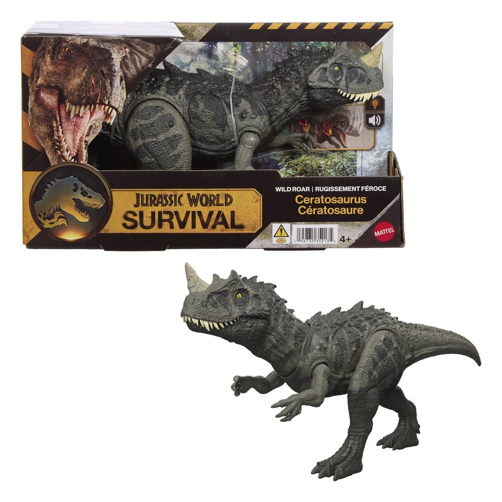 Jurassic World: Survival Figura Wild Roar Ceratosaurus