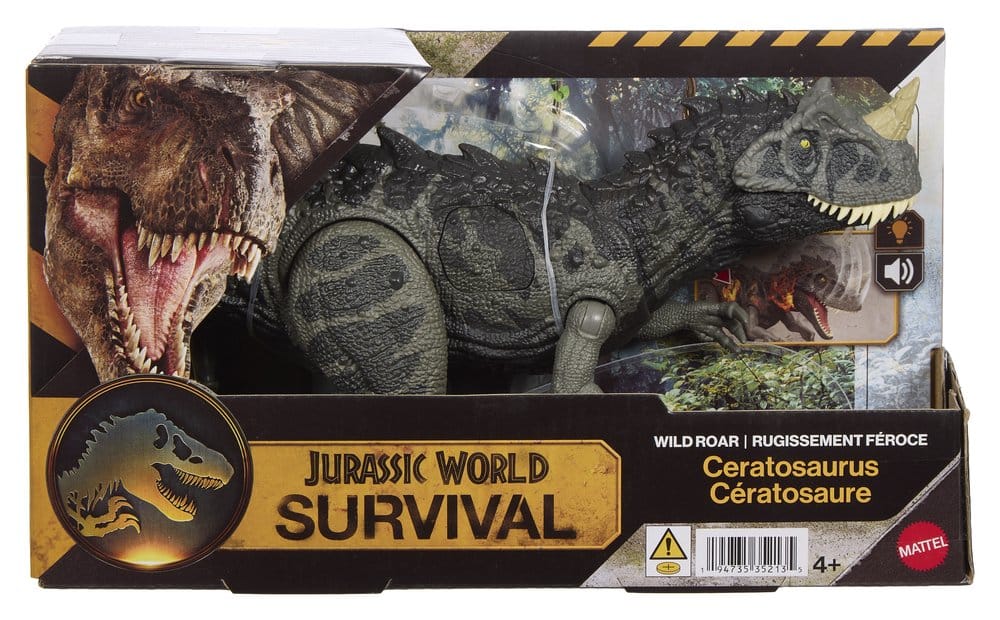 Jurassic World: Survival Figura Wild Roar Ceratosaurus