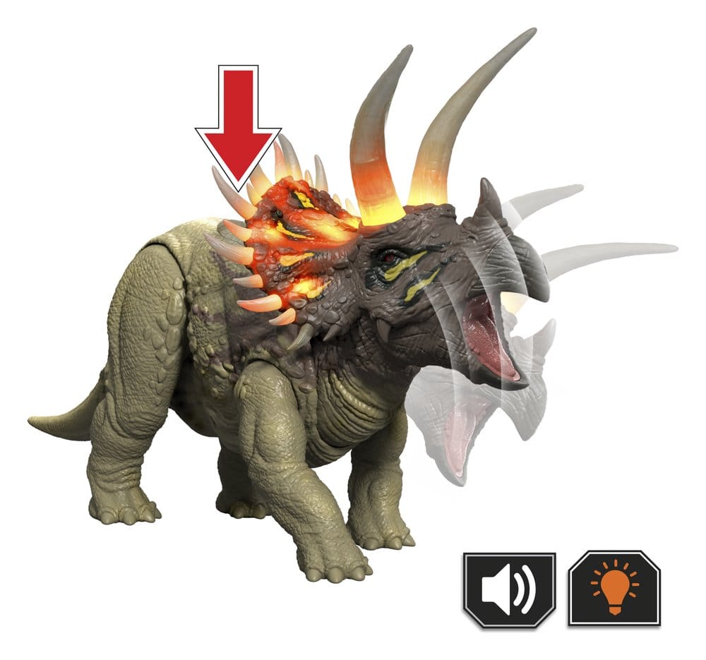 Jurassic World: Survival Figura Wild Roar Triceratops 31 cm