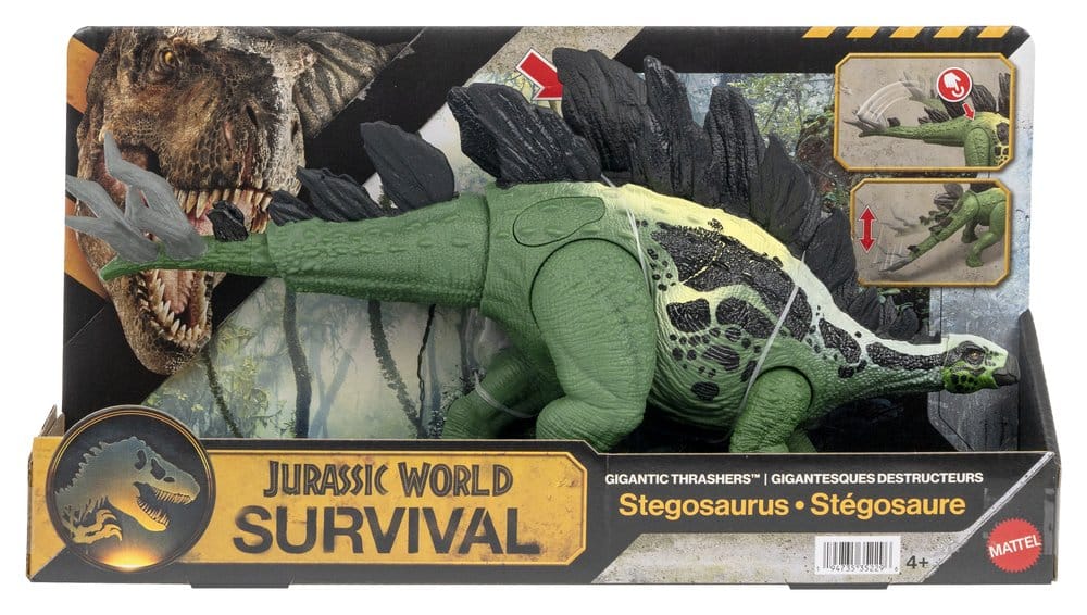 Jurassic World: Survival Figura Gigantic Thrashers Stegosaurus
