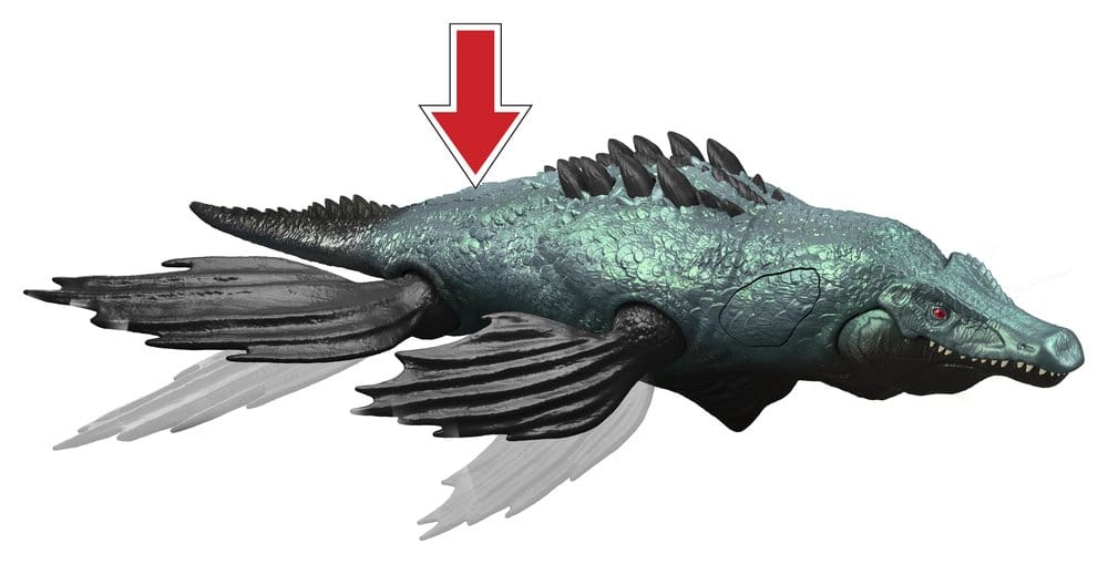 Jurassic World: Survival Figura Gigantic Thrashers Liopleurodon 30 cm