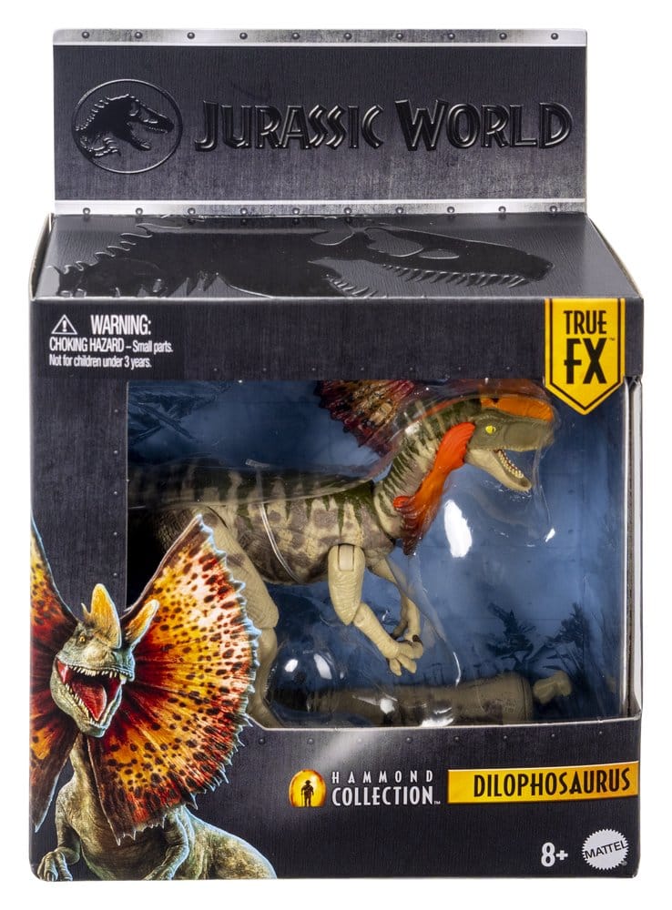 Jurassic World: el renacer Hammond Collection Figura Dilophosaurus