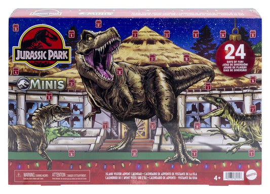 Jurassic Park Minis Calendario de Adviento Island Visitor