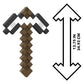 Minecraft Réplica Juego de Rol Iron Pickaxe 35 cm