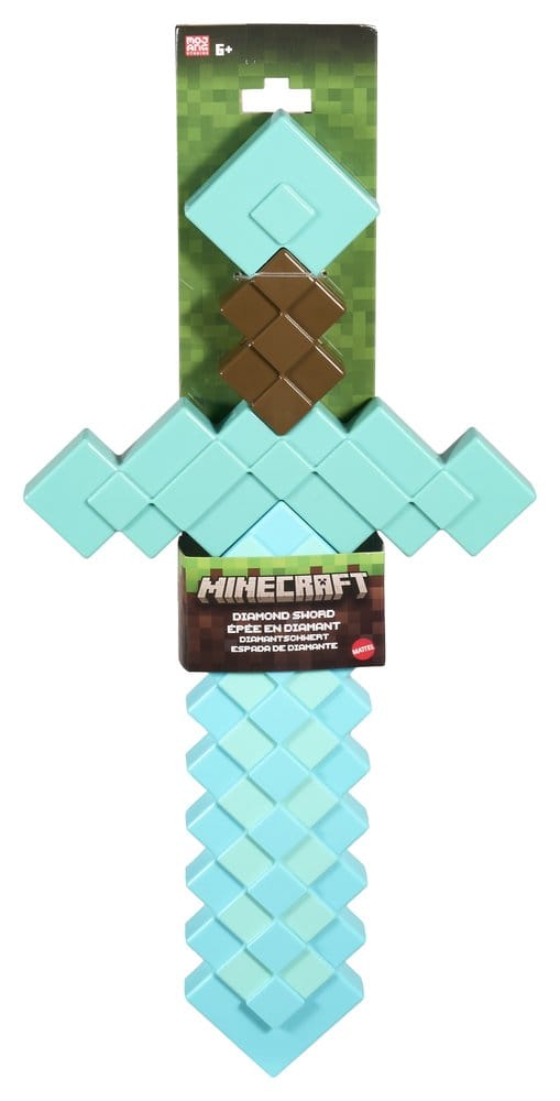 Minecraft Réplica Juego de Rol Diamond Sword 43 cm