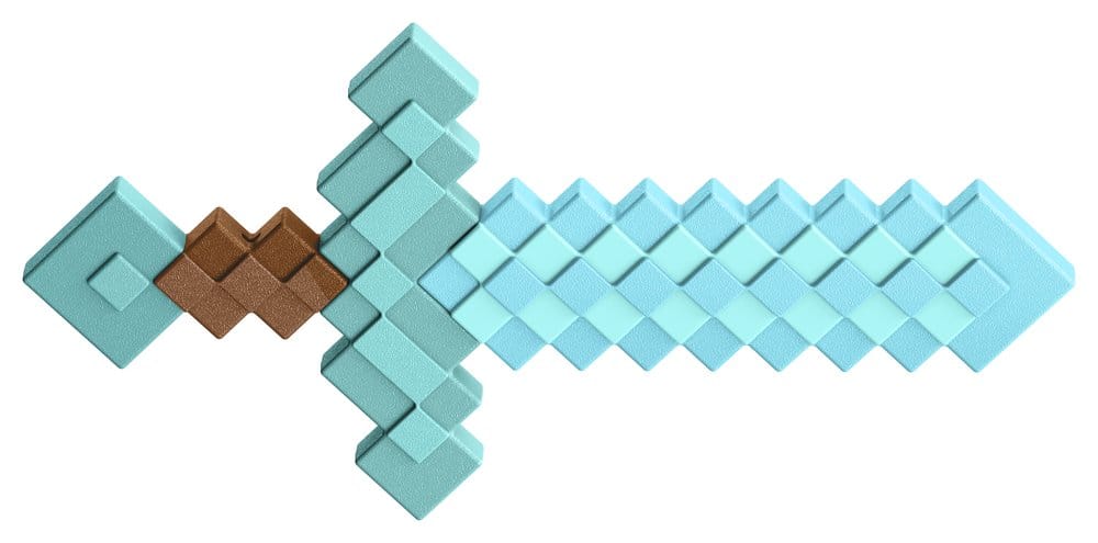 Minecraft Réplica Juego de Rol Diamond Sword 43 cm