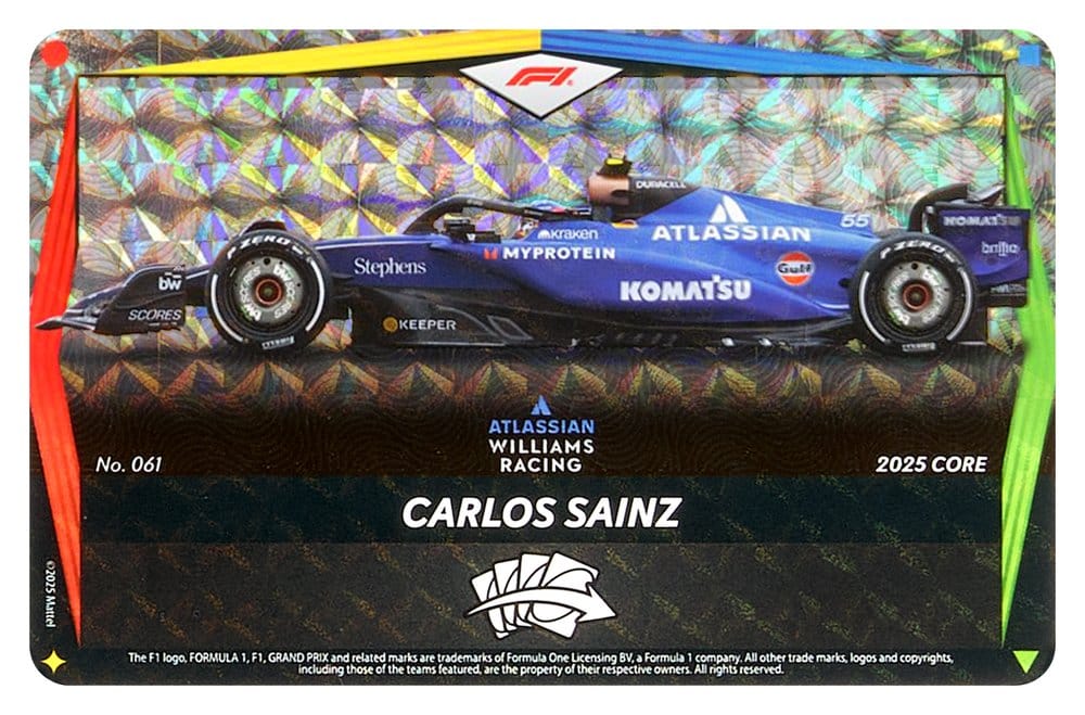Formula 1 UNO Juego de Cartas Elite F1 Booster-Set
