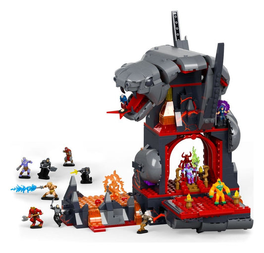 Masters of the Universe Mattel Brick Shop Set de Construcción Snake Mountain