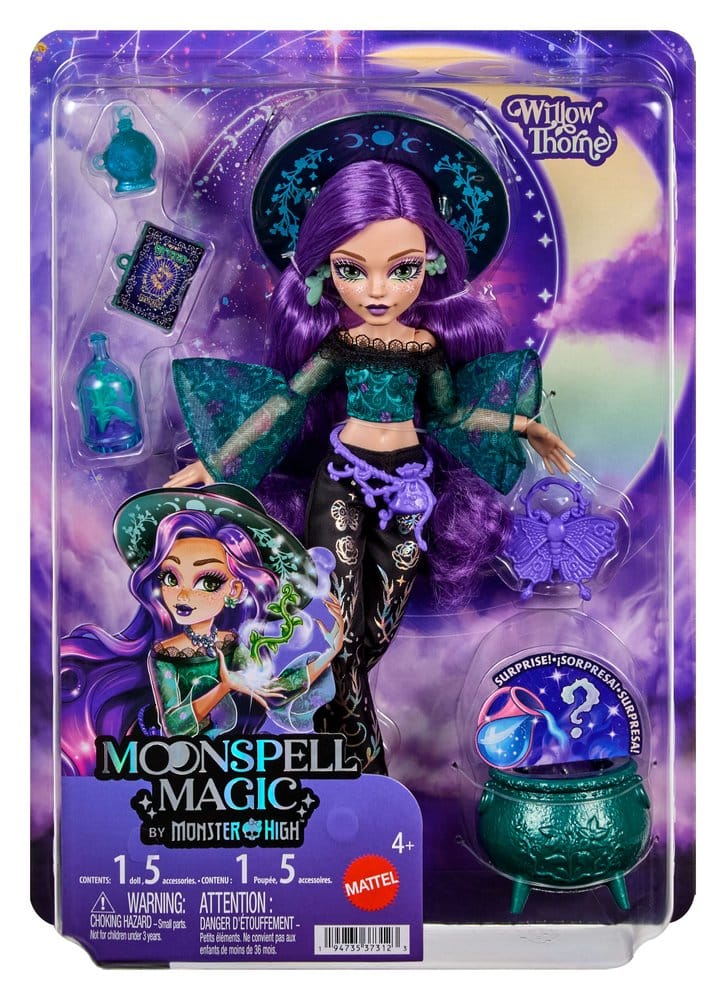 Monster High Moonspell Magic Muñeca Willow Thorne